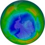 Antarctic Ozone 1999-08-29